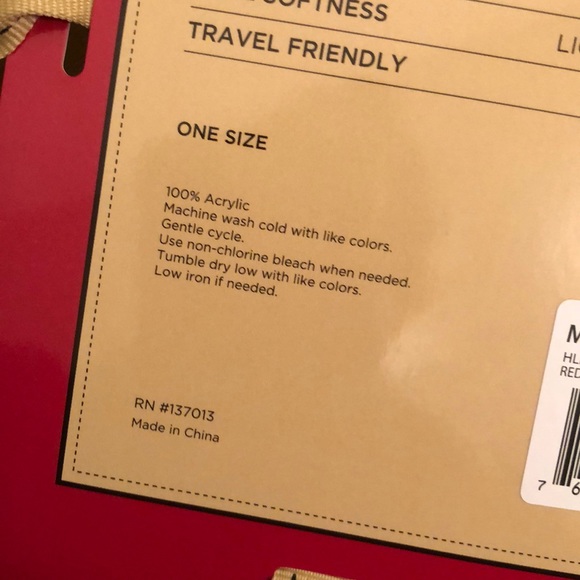 Women’s OS Woolrich blanket 🧣 scarf-reversible BN - Picture 3 of 9